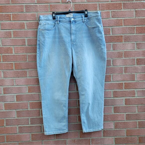 Everlane Denim Cheeky Jean Sky Blue Wash size 35 Short 35 - Picture 2 of 9